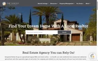 Commercial real estate agency of Laguna Hills website