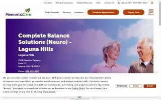 Complete Balance Solutions - Laguna Hills website