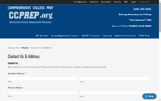 Comprehensive College Prep