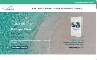 Emerald Blue Advisors, Inc. website