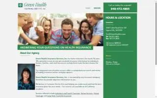 Health Insurance Laguna Hills CA website