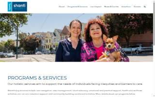 Shanti Orange County website