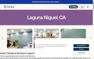 Cortica Laguna Niguel website