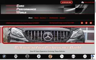 Euro Performance World website