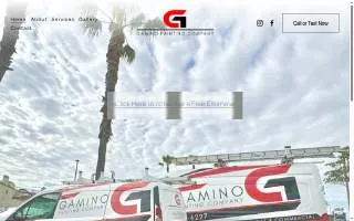 Gamino Painting Company website