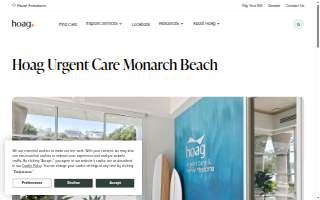 Hoag Urgent Care & Family Medicine Monarch Beach