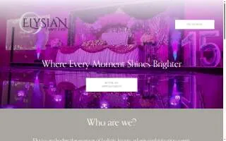 Elysian Hall website