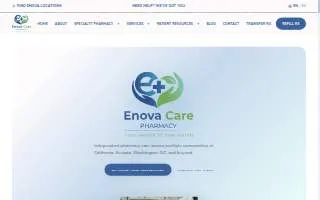 Enova Care Pharmacy (formerly The Medicine Shoppe Pharmacy) website