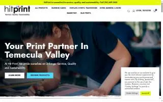 Hit Print website