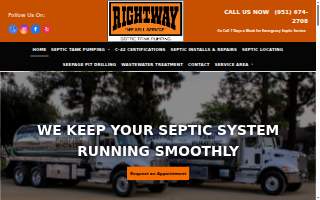 Rightway Septic Tank Pumping of Lake Elsinore