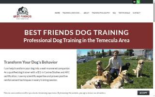 Temecula Best Friend Dog Training of Lake Elsinore