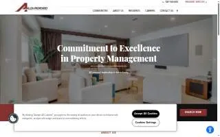 Allen Properties of Lake Forest website