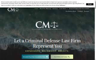 Christine Martin Law website