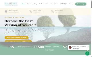 Heal And Thrive Psychotherapy & Coaching