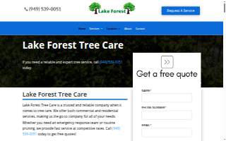 Lake Forest Tree Care