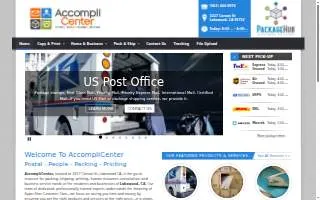 AccompliCenter website