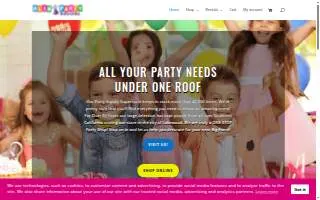 Alin Party Supply - Lakewood website