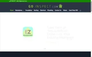 Go Inspect of Lakewood website