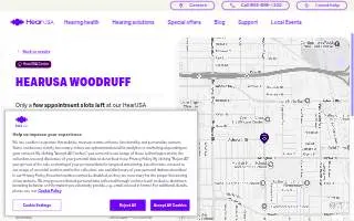 HearUSA of Lakewood website