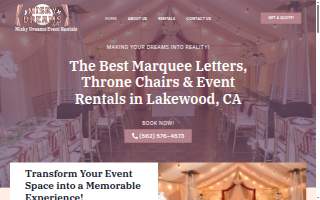 Misky Dreams Event Rentals of Lakewood