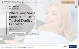 AV Dental Wellness Group website