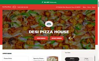 Desi Pizza Bite