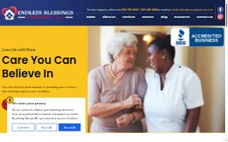 Endless Blessings Home care LLC website
