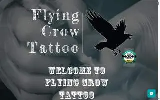 Flying Crow Tattoo website