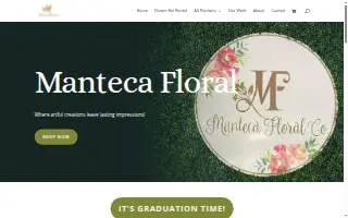Manteca Floral Co of Lathrop website