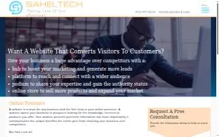 Saheltech website