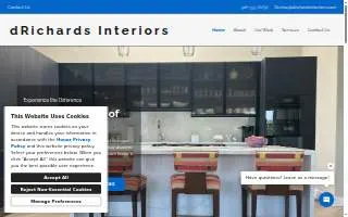 dRichards Interiors website