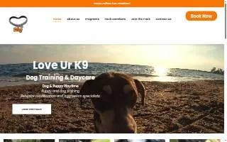 Love Ur K9 Training of Lawndale website