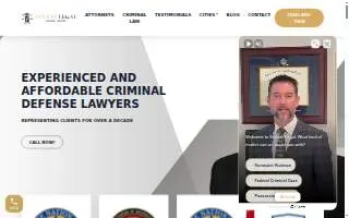 Sevens Legal Criminal Lawyers of Lemon Grove website