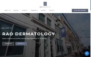 Rao Dermatology of Lemoore website