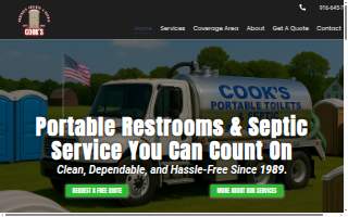 Cook's Septic Service & Portable Toilets
