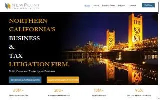 NewPoint Law Group of Lincoln website