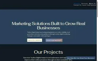 Tryline-Digital website