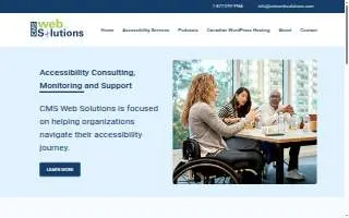 CMS Web Solutions website