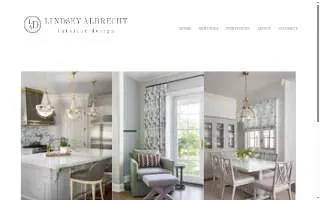 Lindsey Albrecht Design of Lindsay website