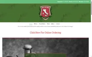 Tony's N.Y. Pizza website