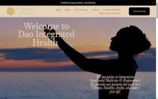Dao Integrated Health website
