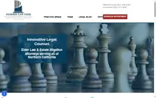 Demiris Law Firm website