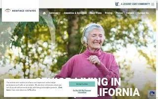 Heritage Estates website
