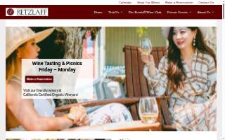 Retzlaff Vineyards website