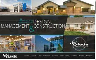 Diede Construction Inc website