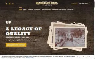 Henderson Brothers Company Incorporated website