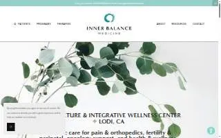Inner Balance Medicine website