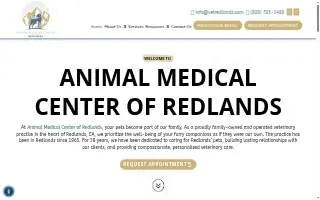 Animal Medical Center of Redlands website