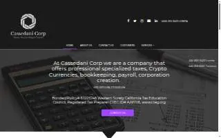Cassedani Corp website