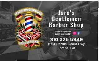 Jara's Gentlemen Barber Shop website